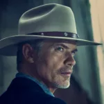 image of film actor Timothy Olyphant as cowboy