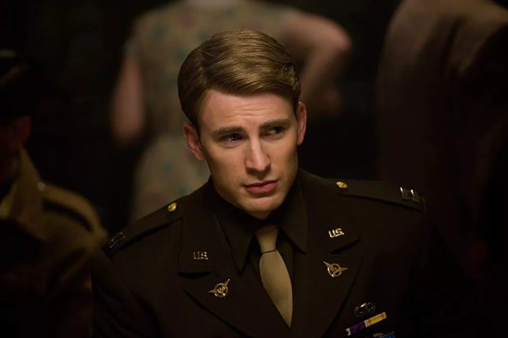 Image of Chris Evans as Steve Rogers